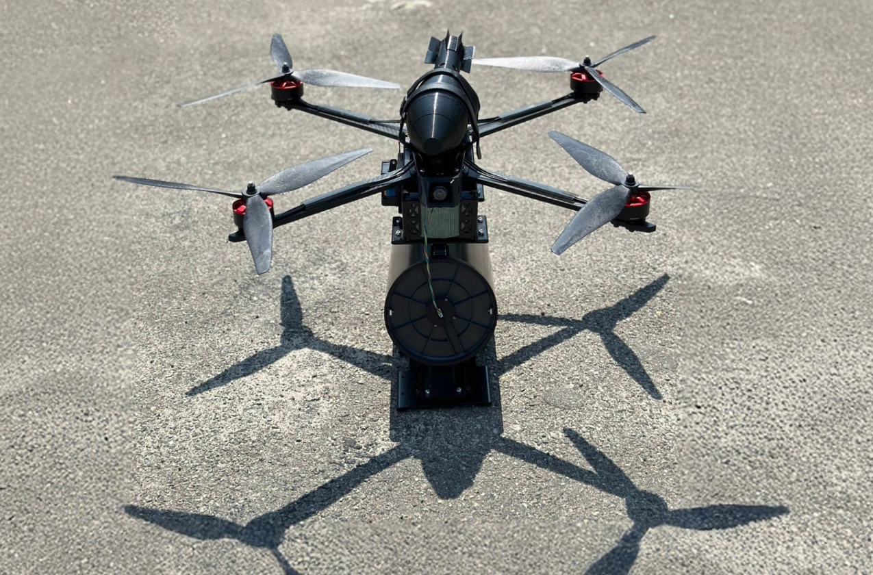 The Defense Forces' fleet of kamikaze drones has been reinforced with a new UAV