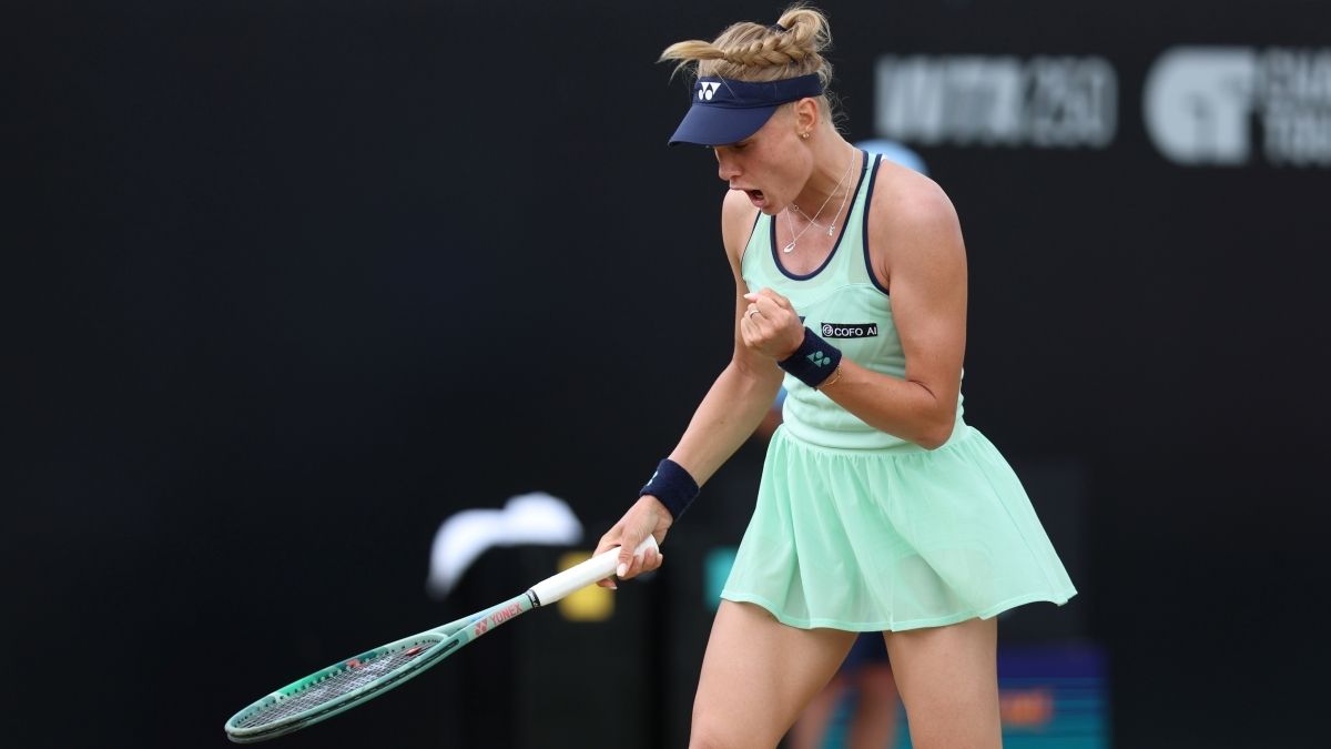 Ukrainian tennis player Dayana Yastremska has set a new milestone for national tennis
