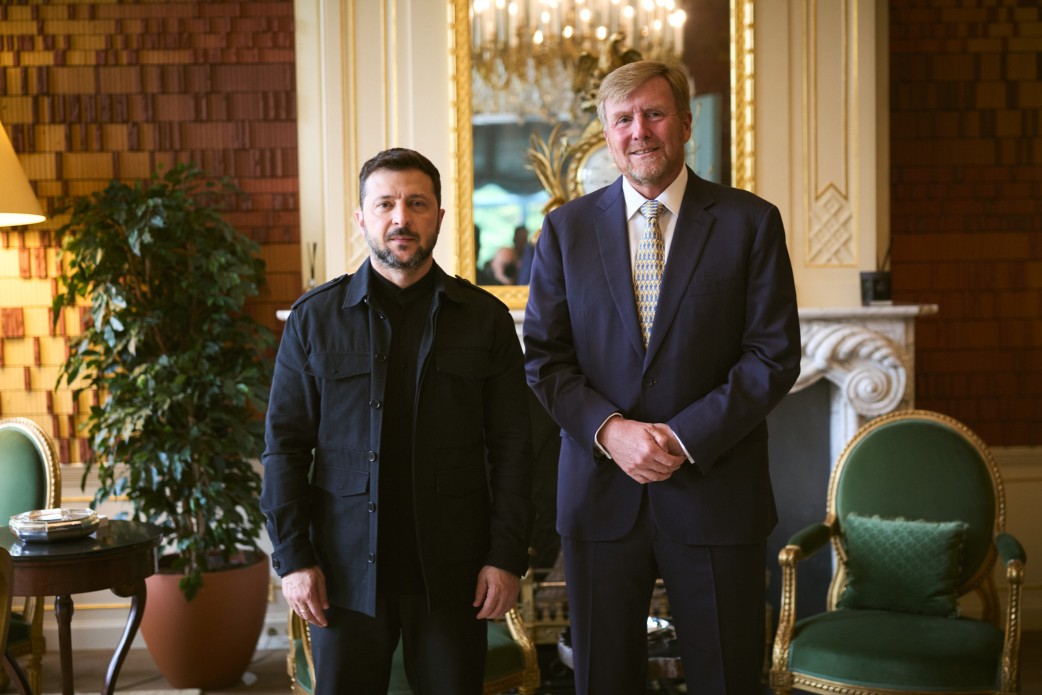 President of Ukraine had an audience with the King of the Netherlands