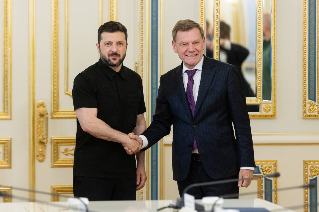 President meets with newly appointed Minister for Foreign Affairs of Germany and representatives of German defense companies