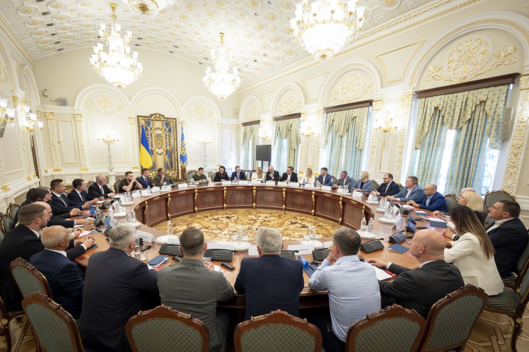 Volodymyr Zelensky met with representatives of American business in Ukraine