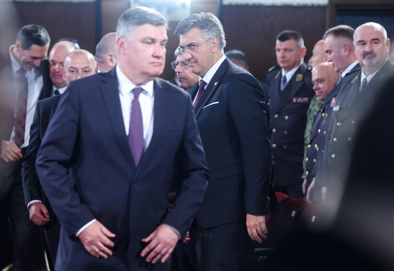 The President of Croatia has been accused of supporting the Kremlin