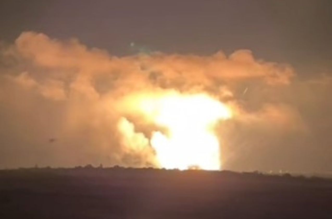 SSU drones destroy Russian ammo depots near occupied Khartsyzk