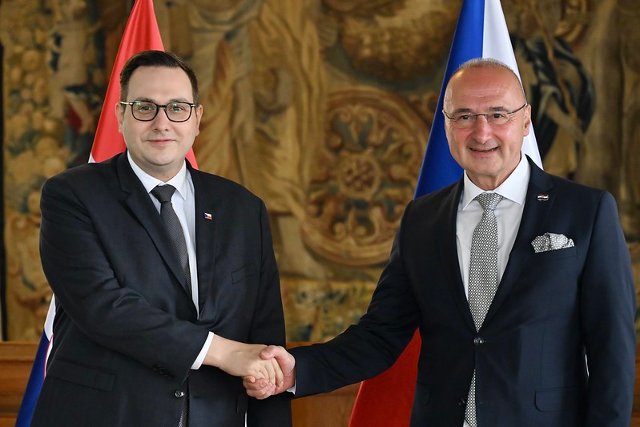 The Foreign Ministers of the Czech Republic and Croatia discussed further support for Ukraine