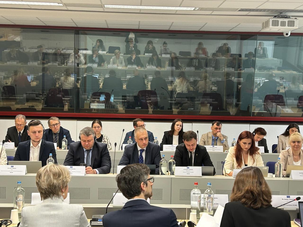 Ukraine and the EU begin legislative screening in the Energy sector