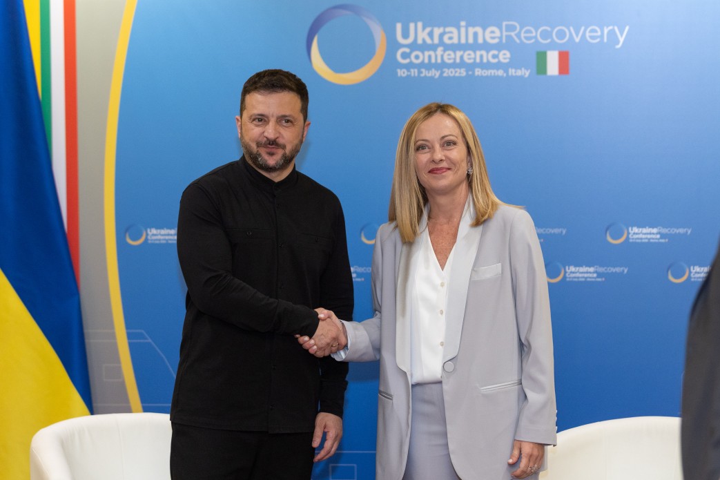 Ukraine’s recovery, defense aid, and EU sanctions discussed in meeting with Italian PM