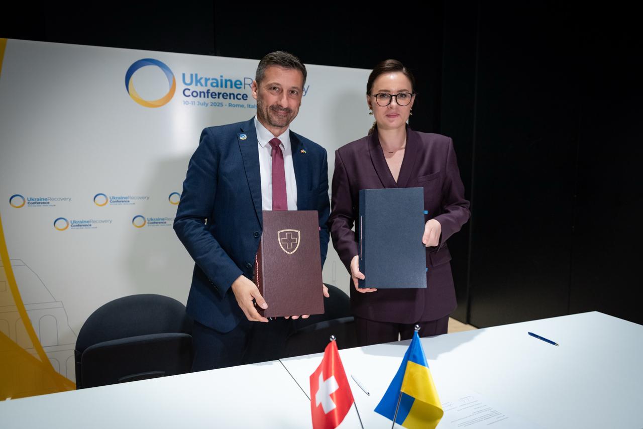 Ukraine and Switzerland sign bilateral agreement on long-term cooperation to support the country’s recovery