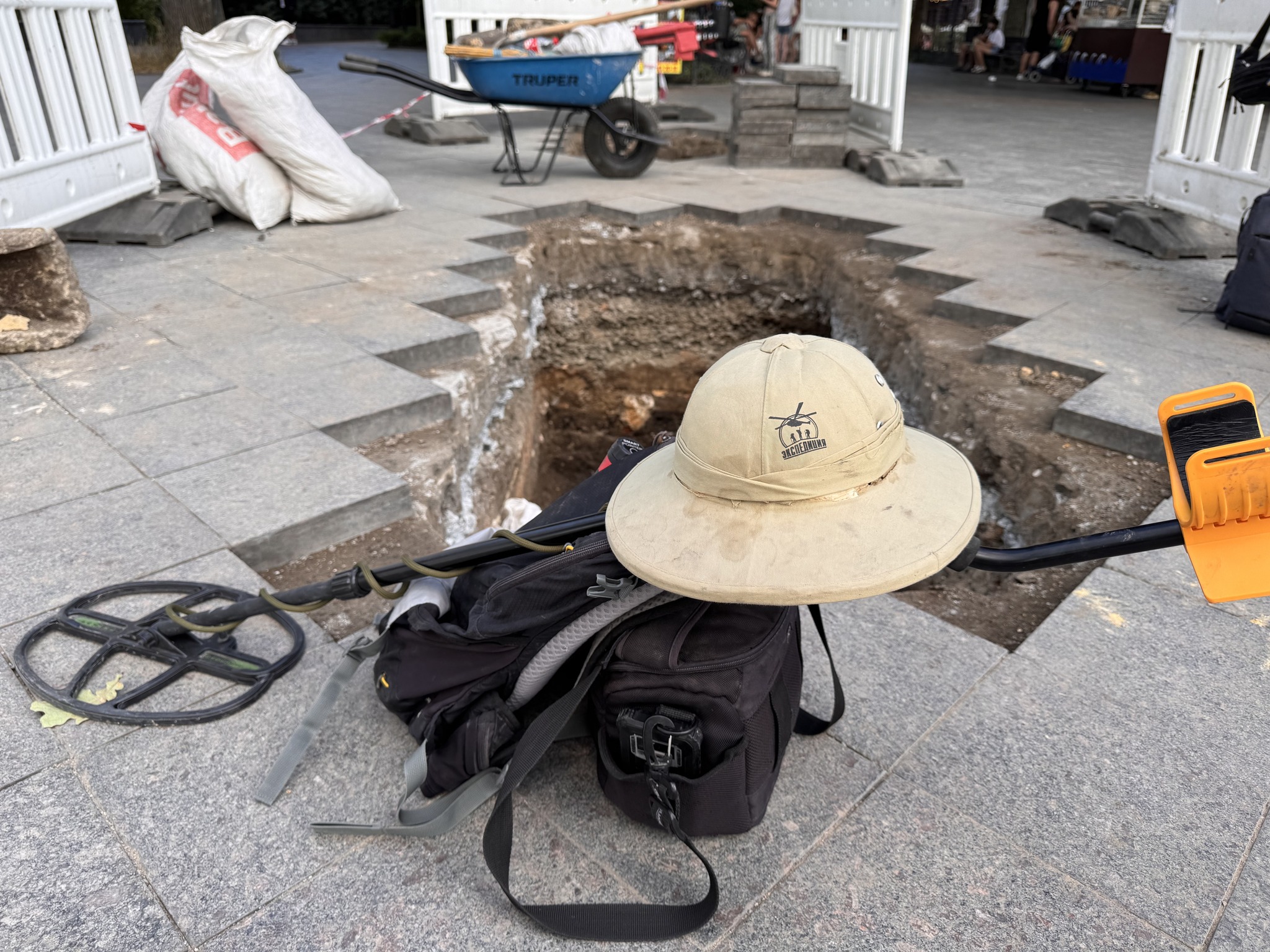 Archaeological excavations completed on Primorsky Boulevard in Odessa