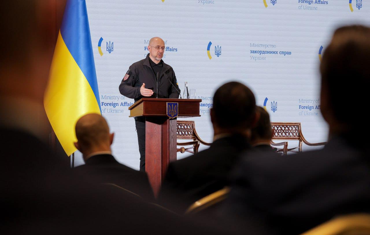 Denys Shmyhal urges investment in Ukraine’s defense industry and calls for global support