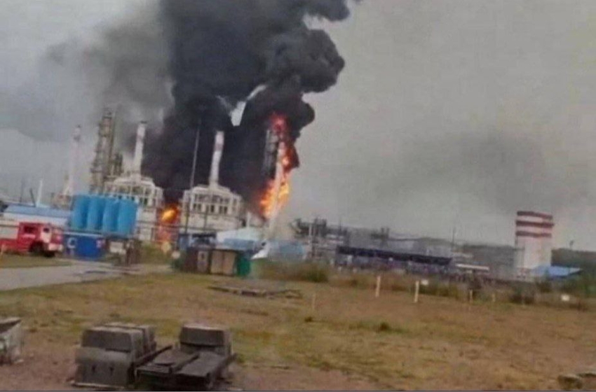 Drones attacked Russia’s largest commercial port in the Leningrad region