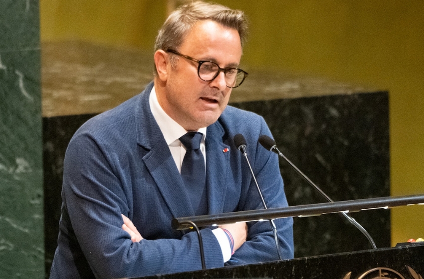 Xavier Bettel: Russia needs to set specific deadlines for decisions in order to compel peace