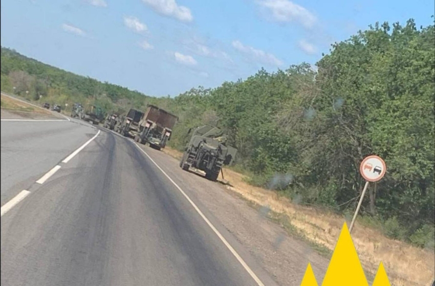 ATESH: Russians transfer military equipment from Luhansk to Zaporizhzhia direction