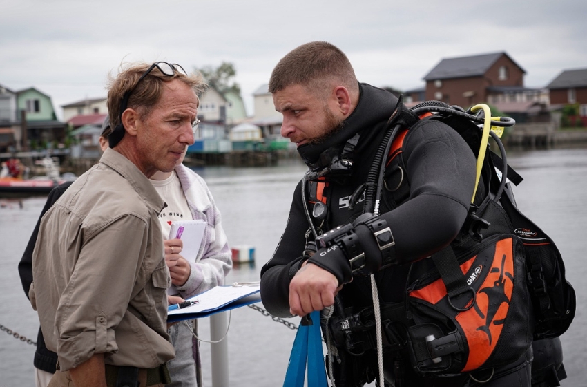 Instructors from France conducted a training session on underwater demining for Ukrainian rescuers