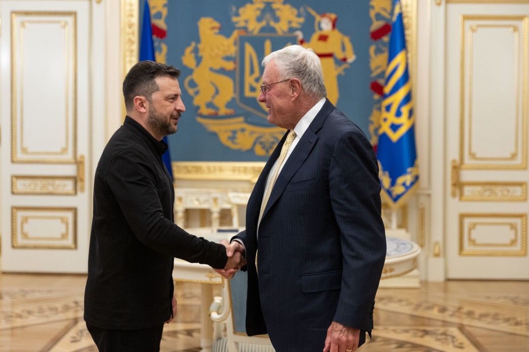 President Volodymyr Zelensky met with U.S. Special Presidential Envoy for Ukraine General Keith Kellogg
