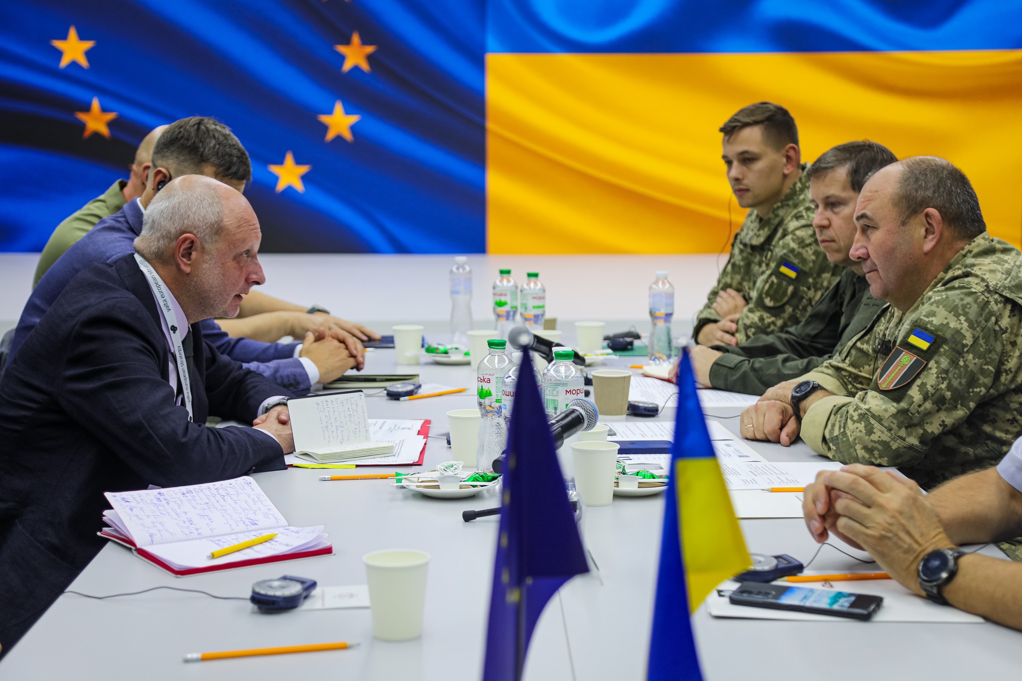 Ukrainian Defense Ministry meets EU delegation led by Matti Maasikas