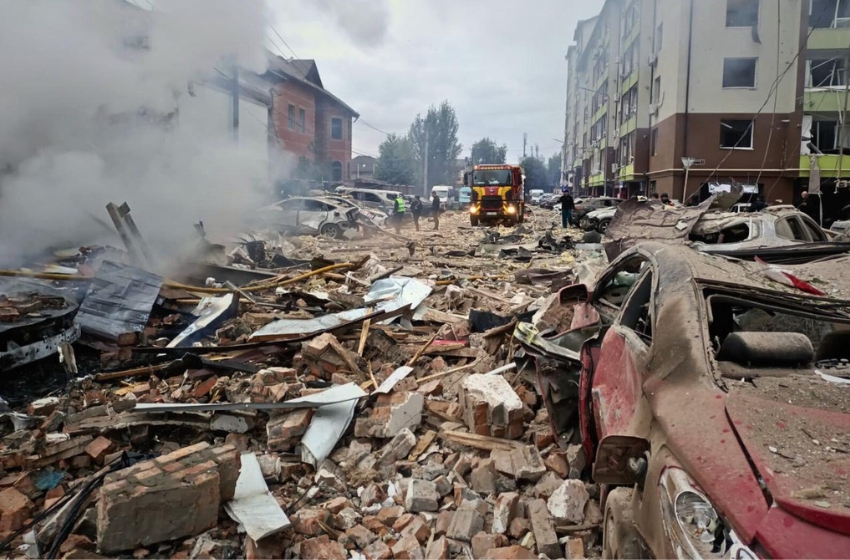 Russian attack on Kyiv leaves 4 Dead, 10 injured