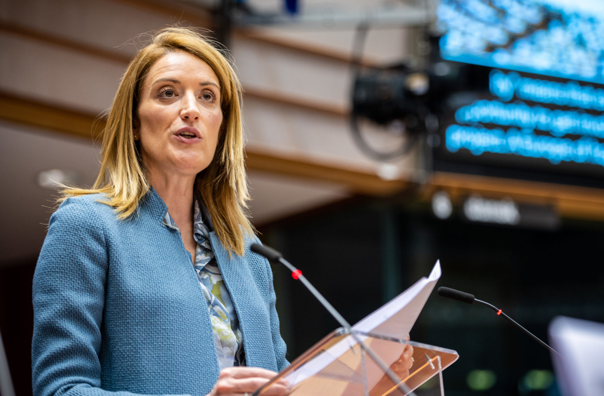 Roberta Metsola: Russia’s hybrid war is becoming increasingly aggressive