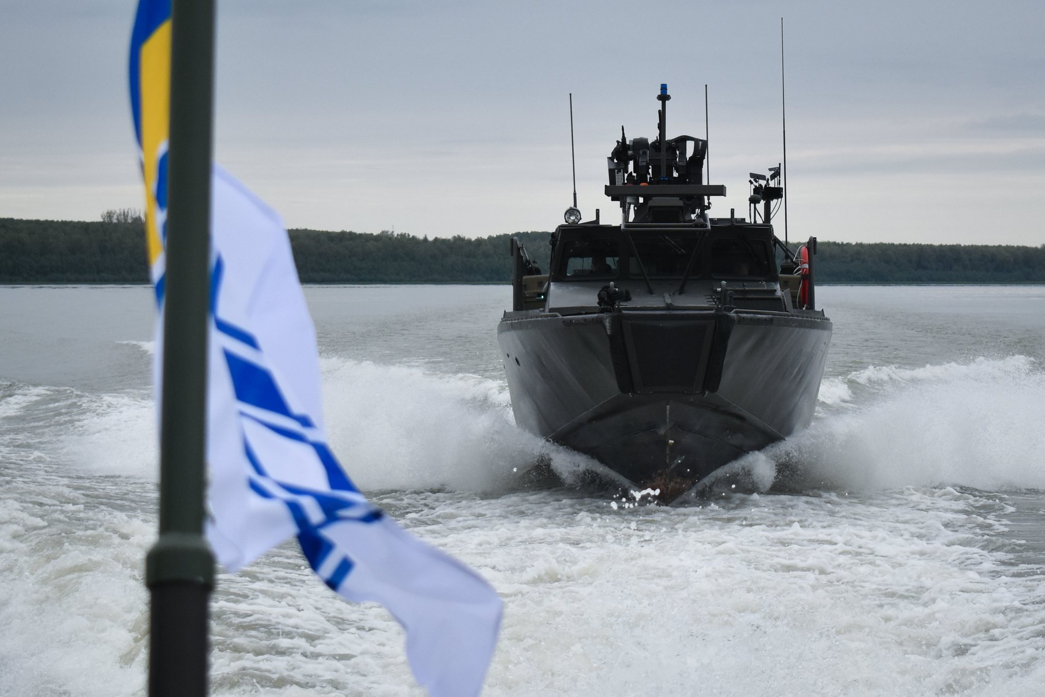 The Ukrainian Navy has received new Combat Boat 90 vessels from Sweden and Norway