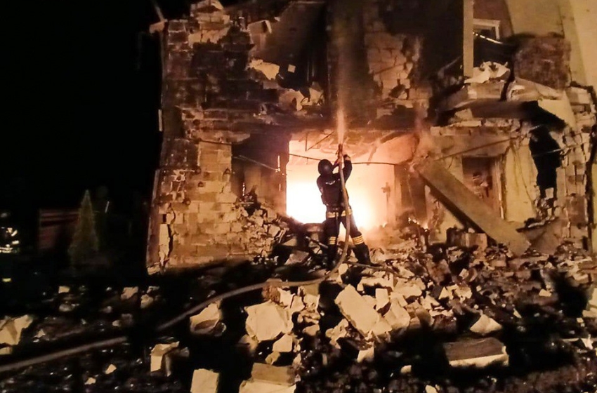 Russian strikes across Kherson, Dnipropetrovsk, Sumy, Vinnytsia, Donetsk, and Kyiv regions