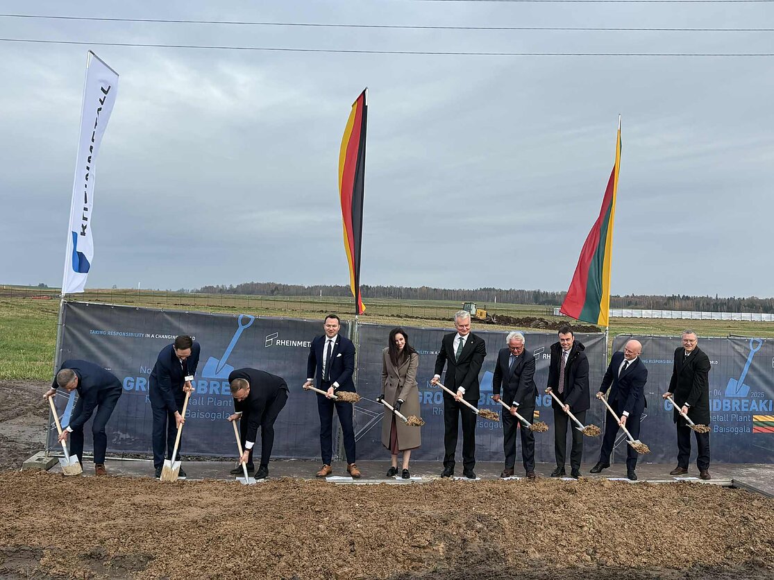 Rheinmetall to launch propellant‑charge competence centre in Lithuania