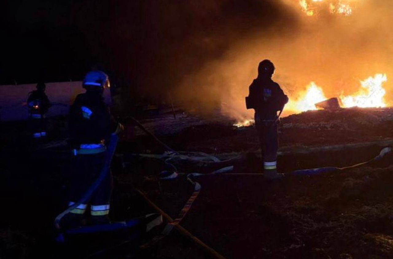 Russia launched a massive drone attack on the Odessa region, damaging energy facilities