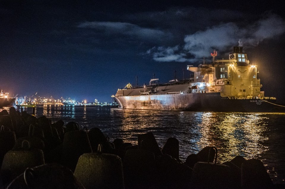 For the first time, DTEK delivered 160,000 cubic meters of LNG from the United States to Lithuania