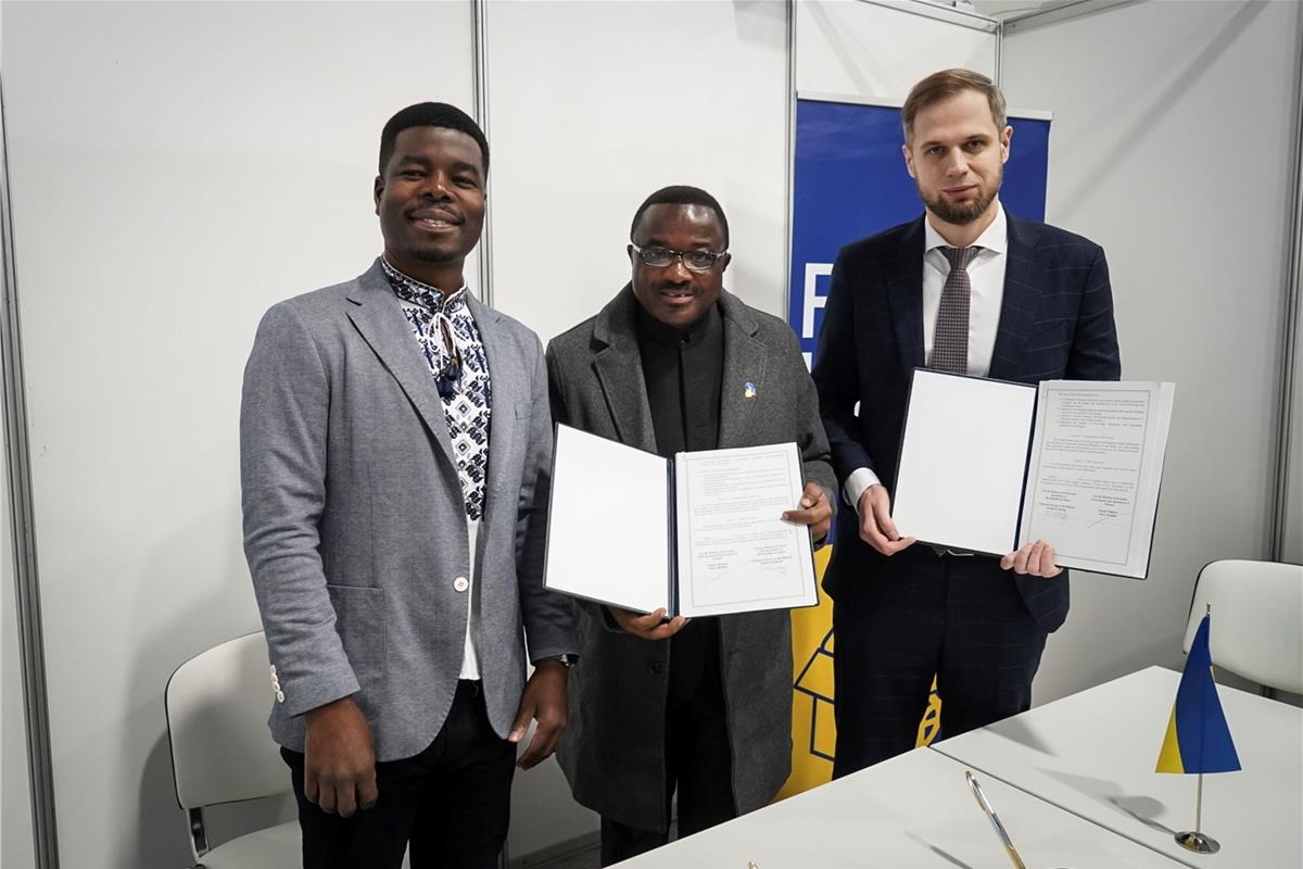 Ukraine and Ghana are launching a joint center for food processing and distribution