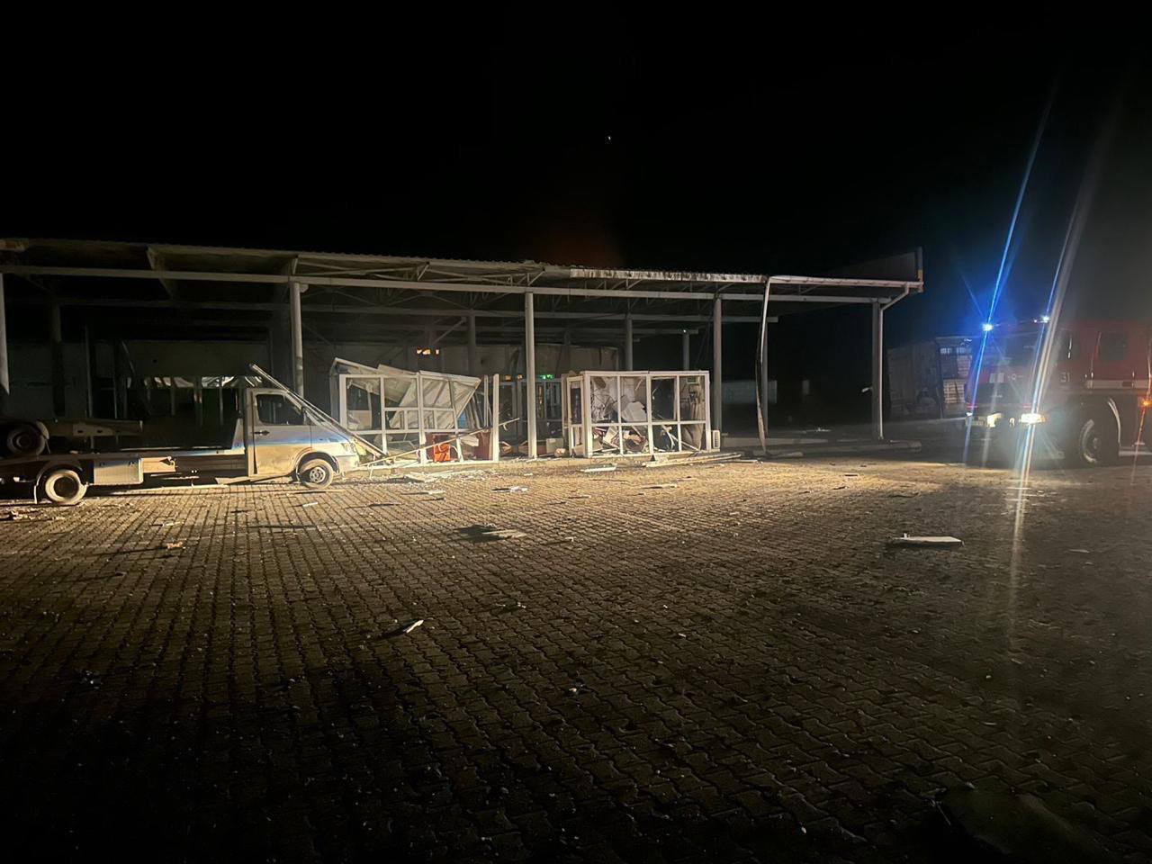 The Orlivka border crossing point on the border with Romania has suspended operations following a Russian attack