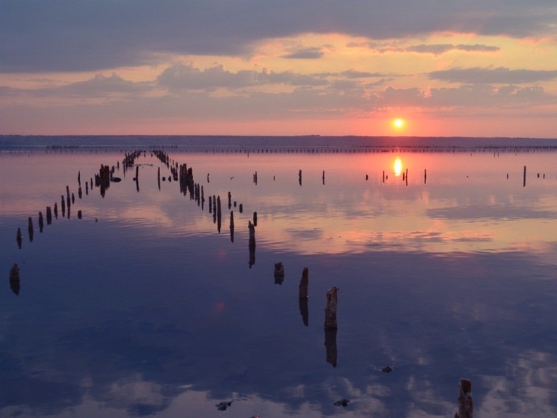A modern salt plant Is being built on the Kuyalnyk estuary in Odessa region