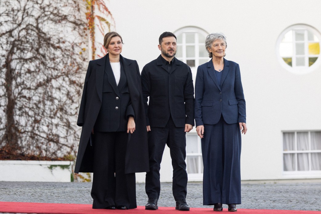 President of Ukraine and the First Lady met with the President of Ireland
