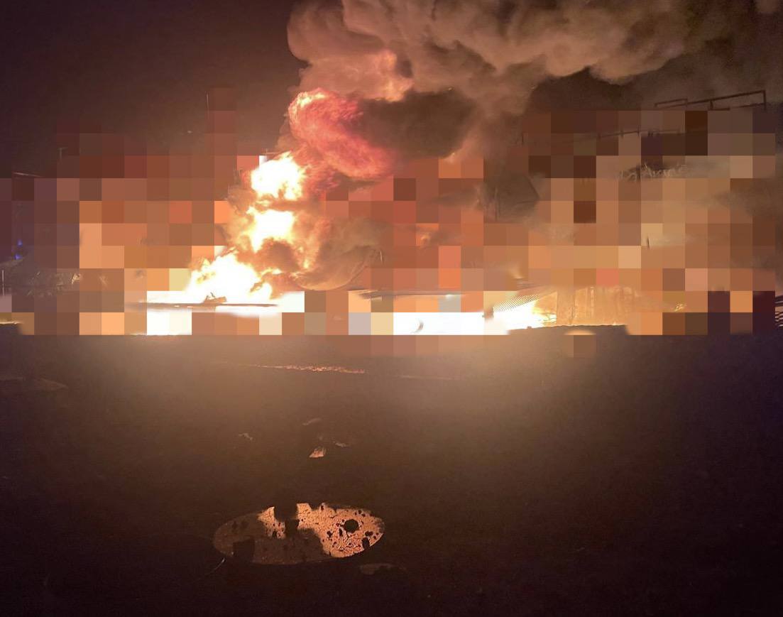 Russia’s army attacked Odessa region overnight, damaging an infrastructure facility