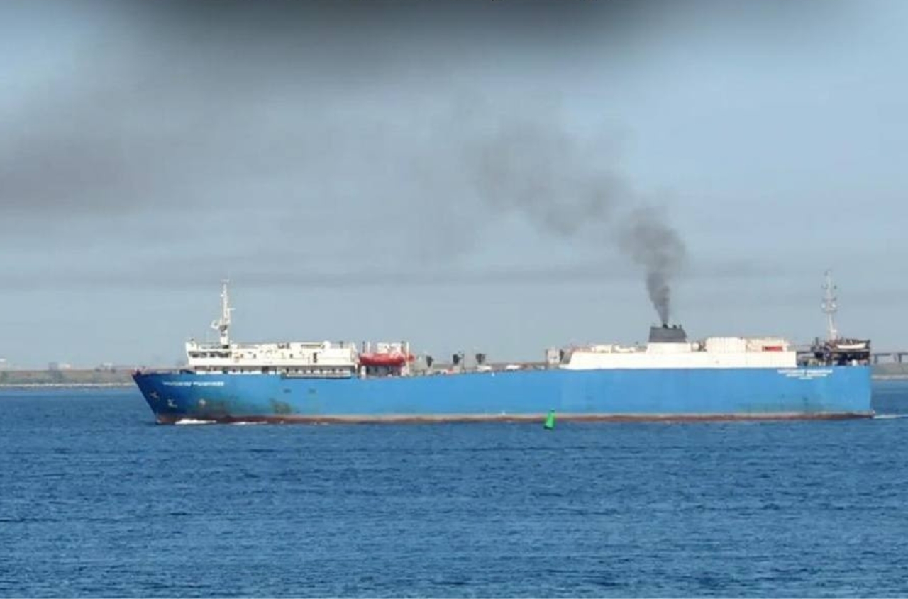 In the Caspian Sea, the Special Operations Forces and partisans struck two Russian ships carrying weapons