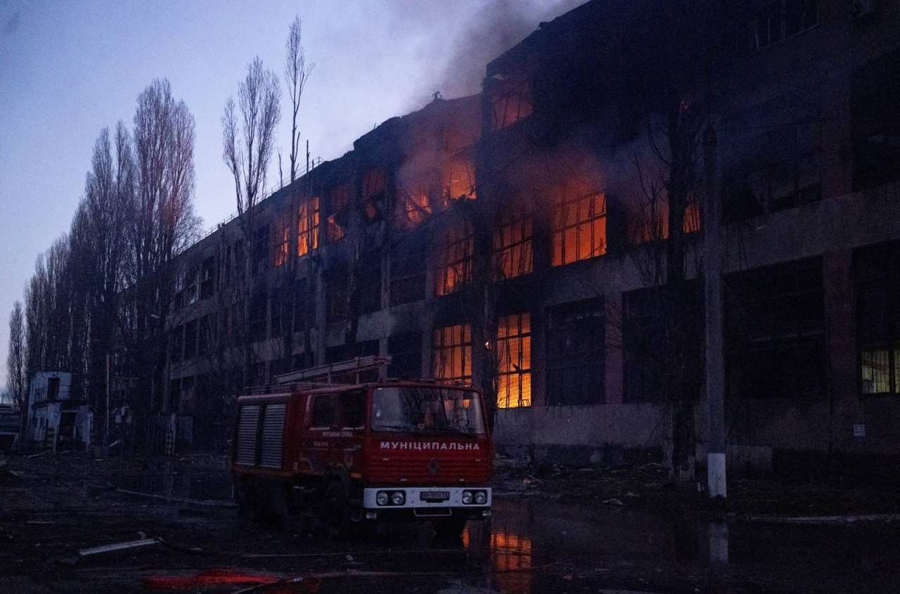 Odessa region is experiencing one of the most massive air attacks