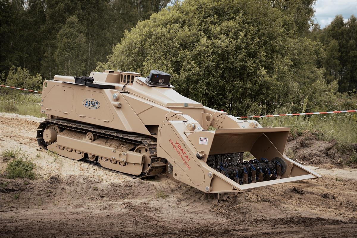 European manufacturers of demining machinery are increasing their supplies to Ukraine
