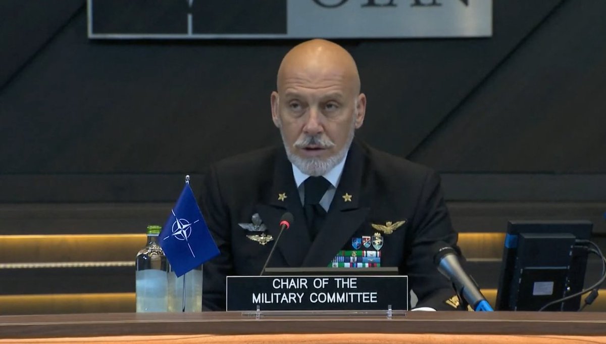 Giuseppe Cavo Dragone: Ukraine remains NATO’s top priority