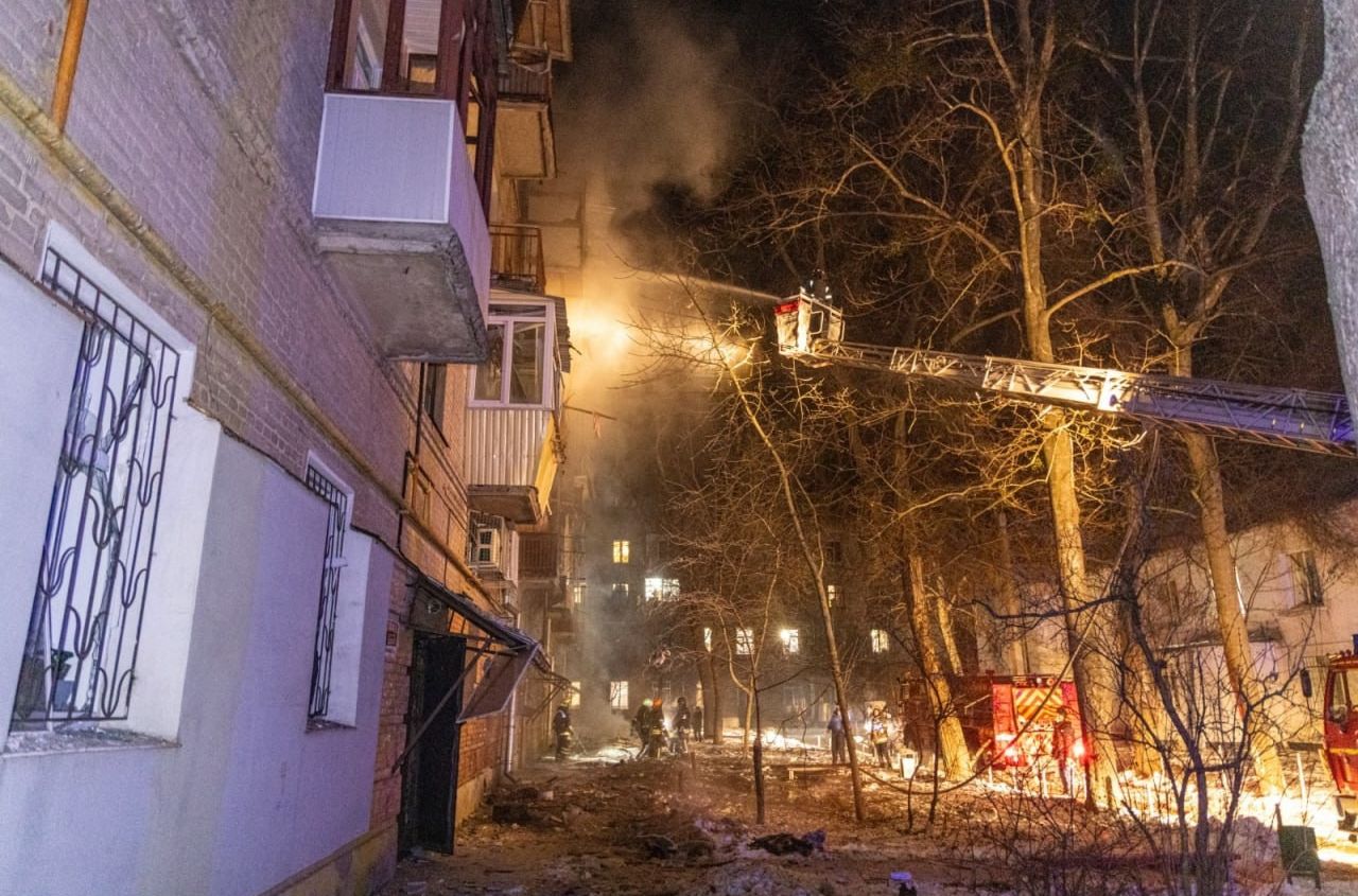Wave of Russian attacks across Ukraine injures civilians and damages buildings