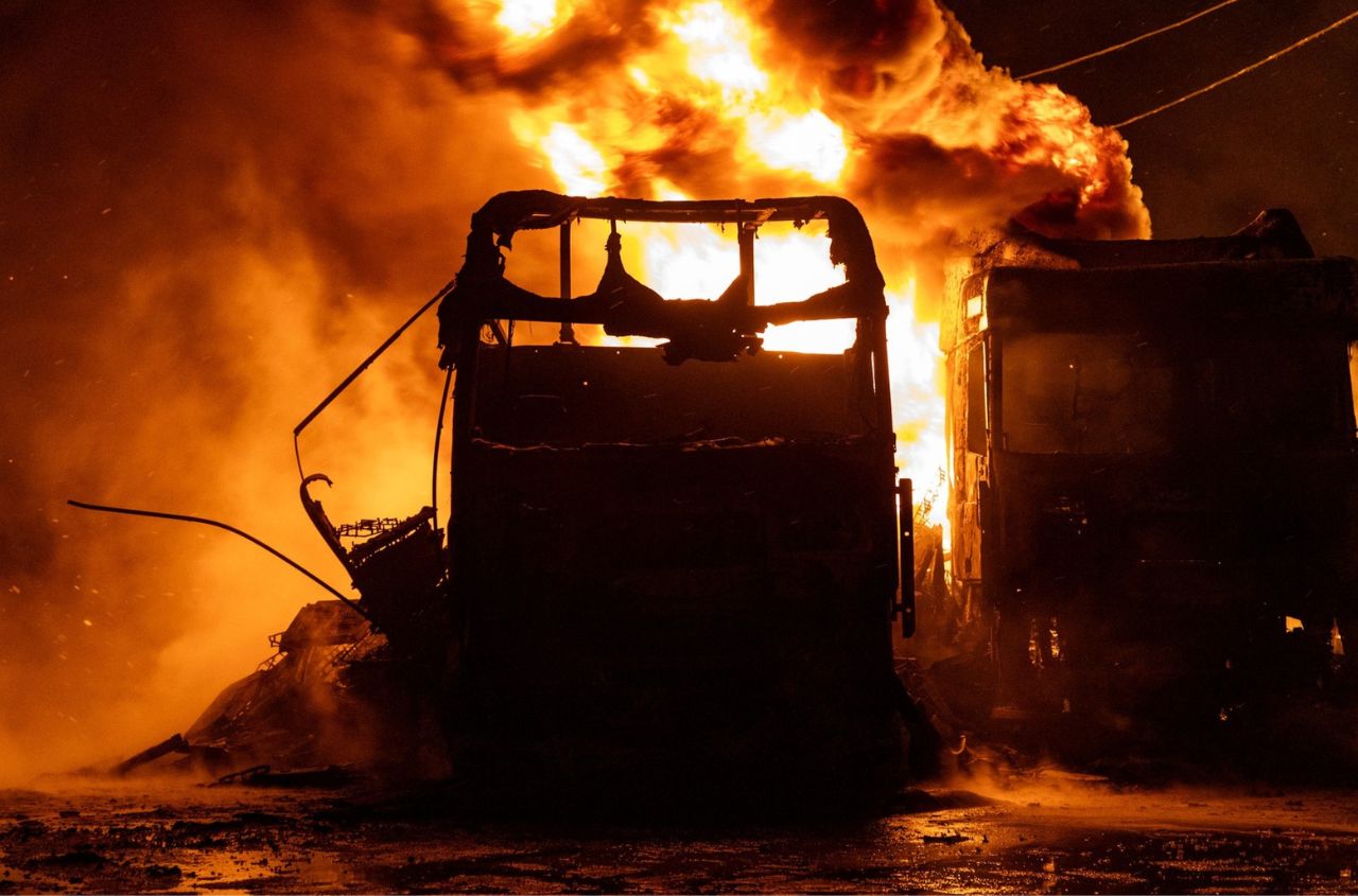 Night Attack on Kyiv: buildings, shopping center, and confectionery factory damaged; casualties reported