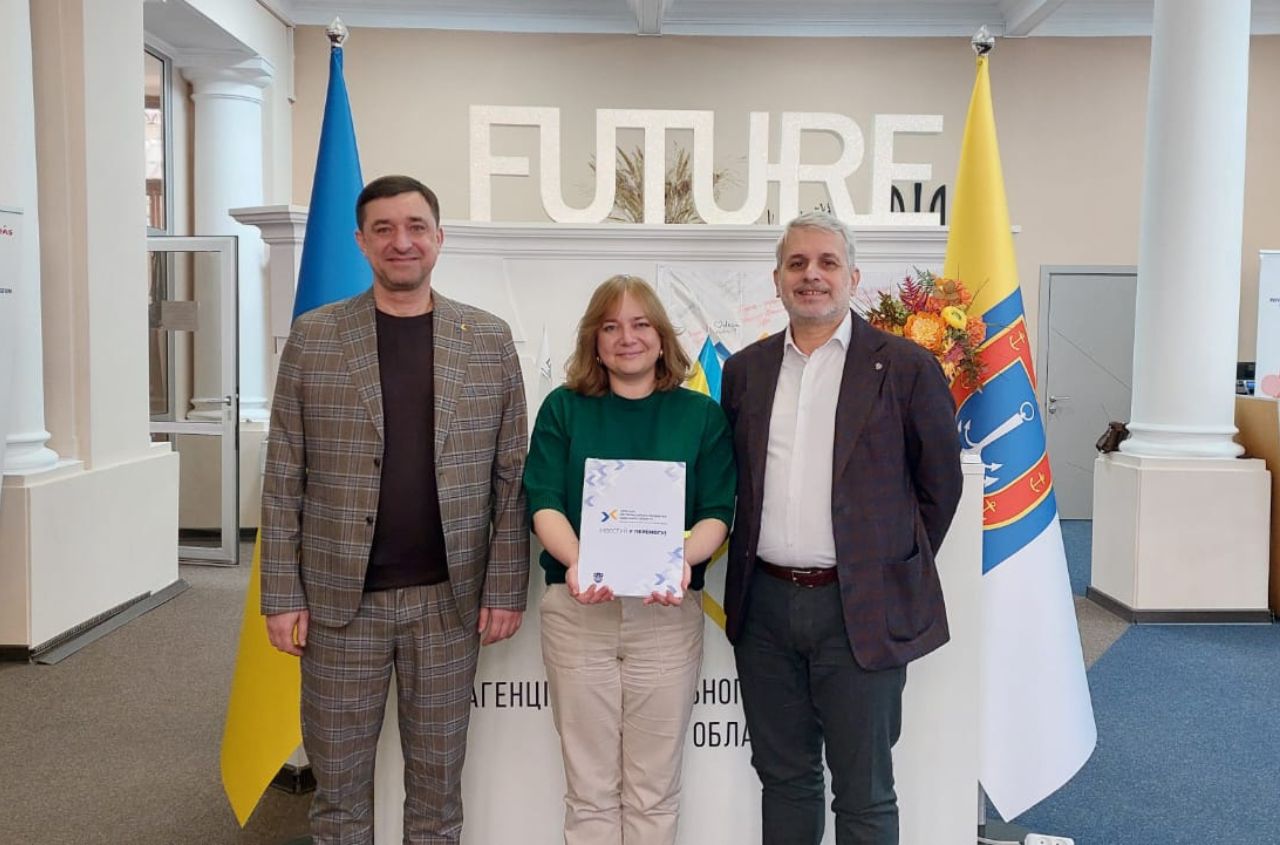 Odessa Regional Development Agency signs cooperation agreement with Ukraine Project Hub