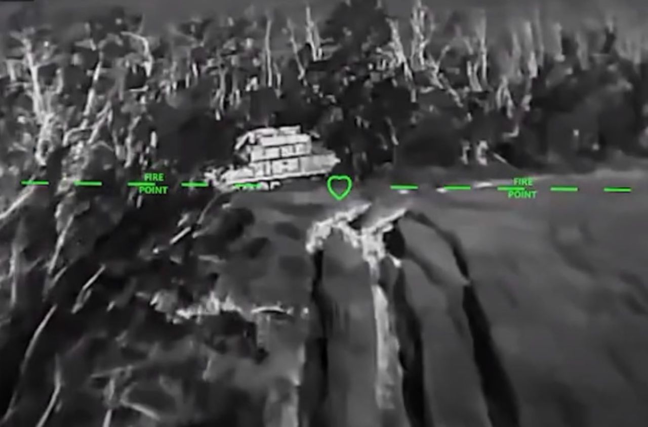 Unmanned Systems forces hit Russian military training ground in Zaporizhzhia