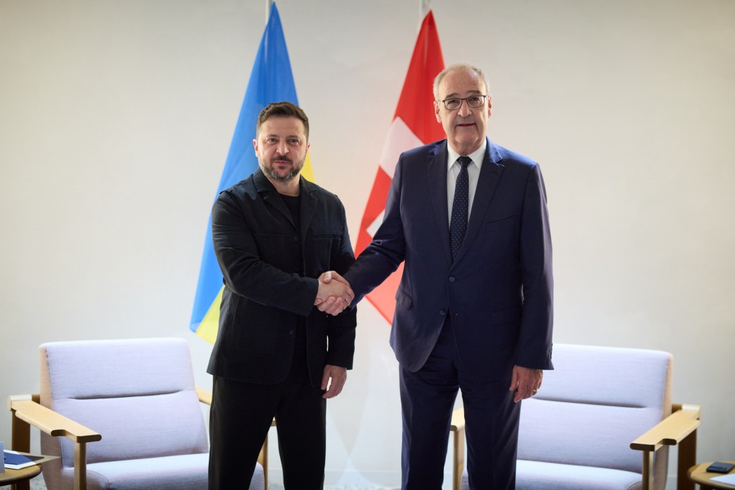 Swiss and Ukrainian Presidents discuss strengthening sanctions