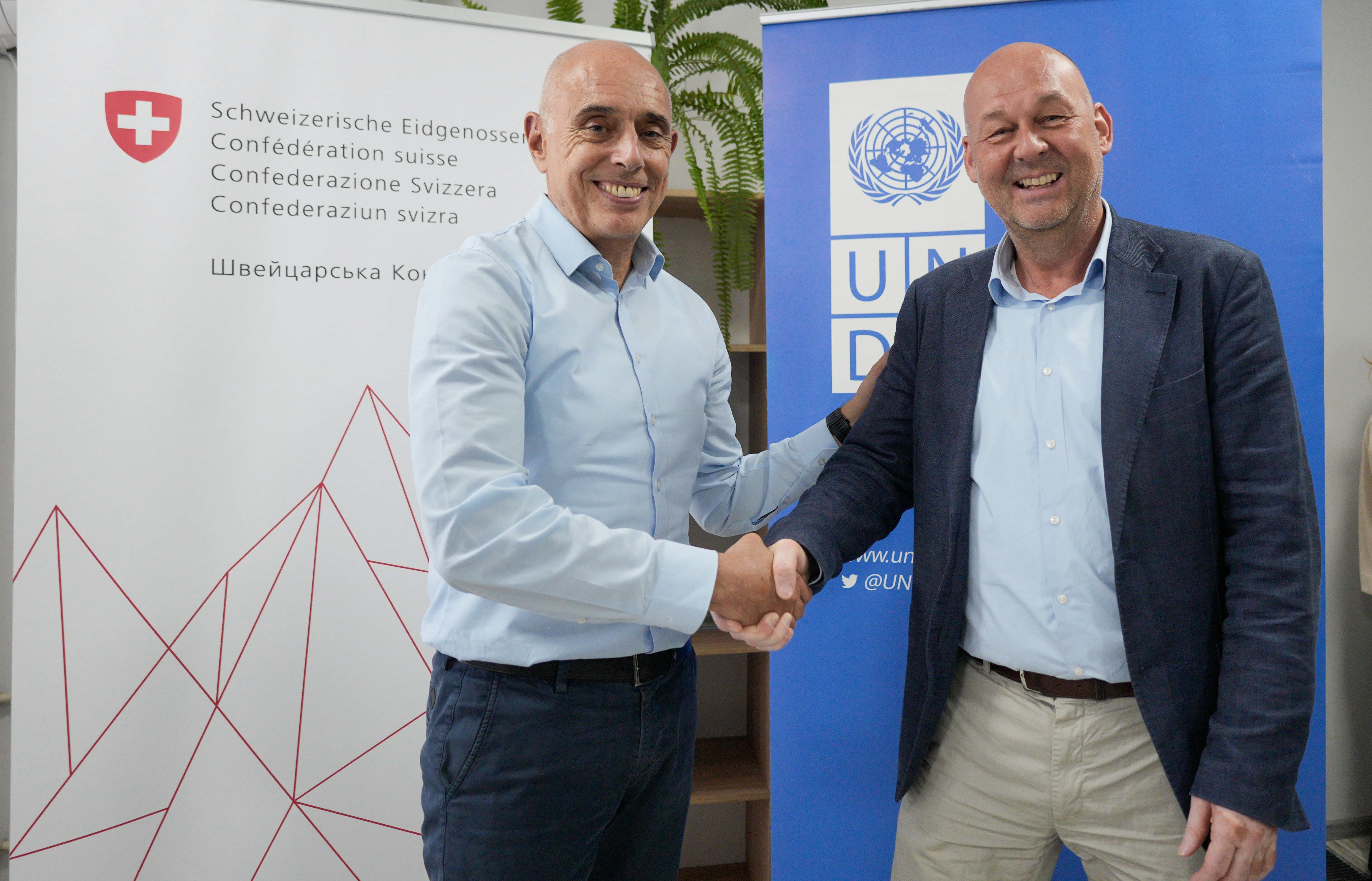 Switzerland and UNDP launch $12.5M Ukraine recovery and resilience programme