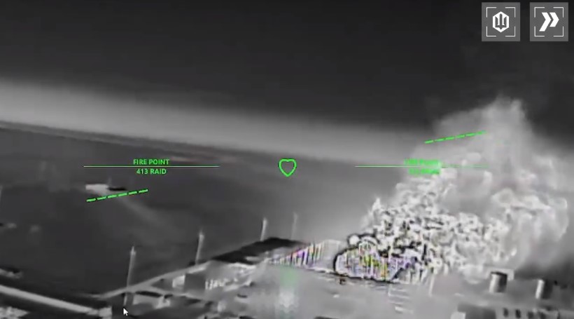 Drone forces hit Crimea gas storage facility and radar station