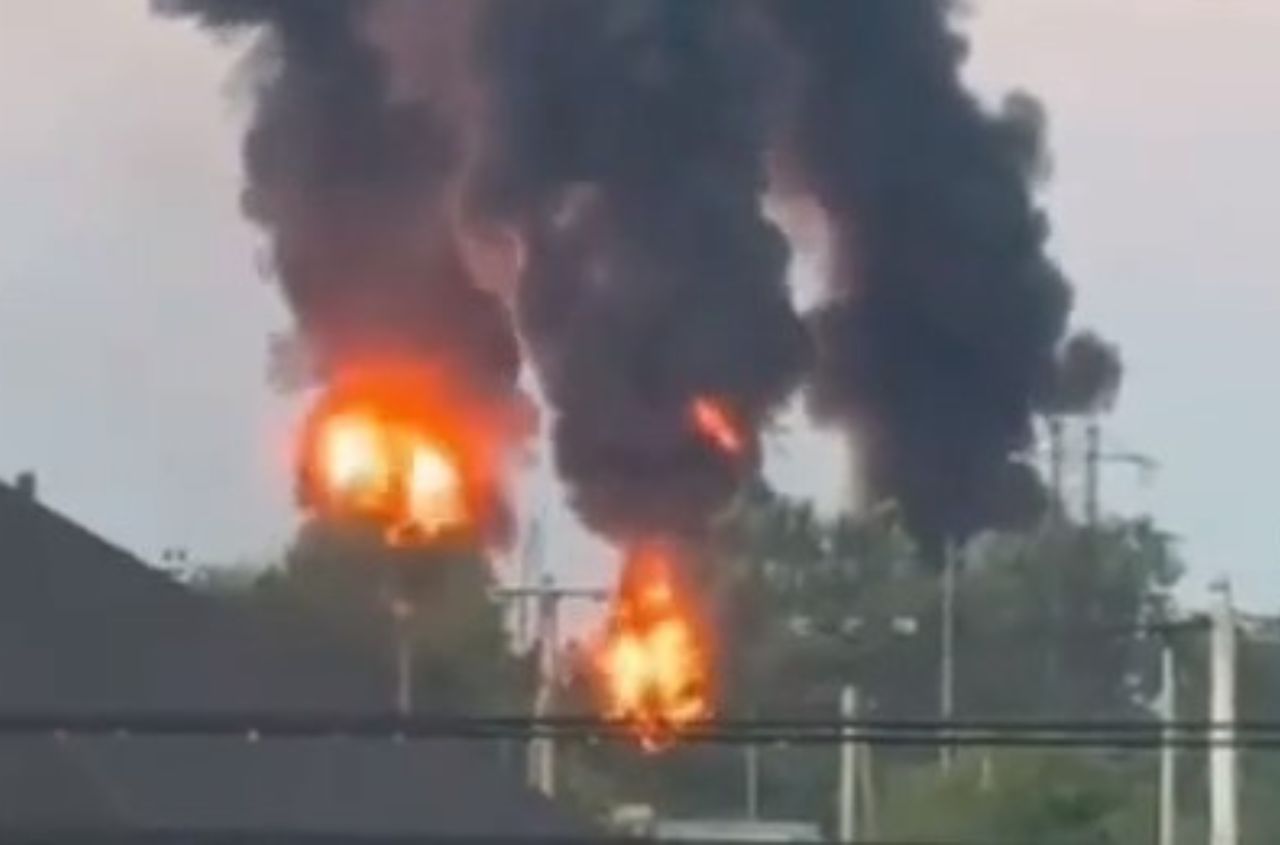 Poltavskaya oil depot in Krasnodar Krai hit in drone attack
