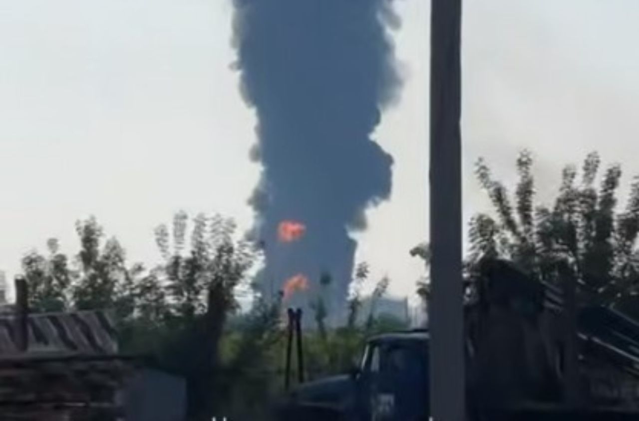 Drones attacked one of Russia’s key oil transportation hubs in the Urals