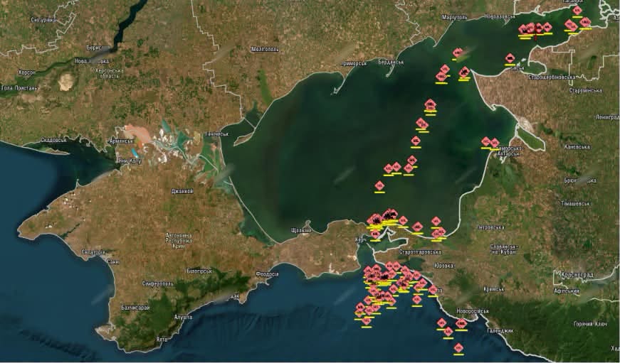 Ukraine’s Unmanned Systems forces have struck more than 200 vessels of Russia’s shadow fleet
