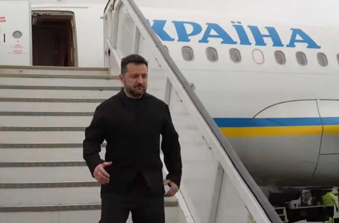 Russian drone delays Zelensky’s flight from Moldova to Norway