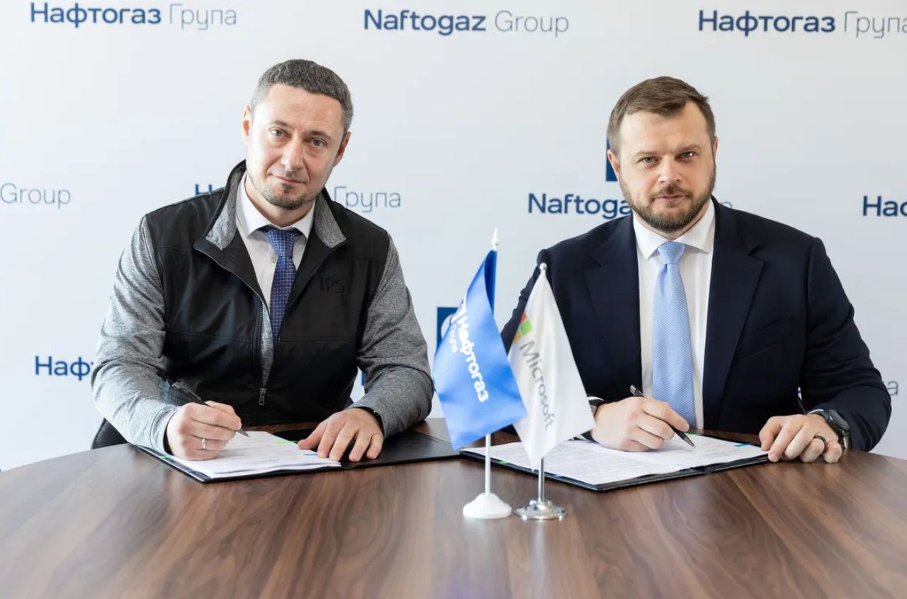 Naftogaz partners with Microsoft to develop AI solutions for energy sector