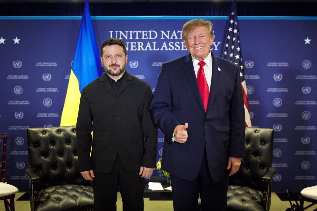 Trump and Zelensky discuss de-escalation and winter air defence