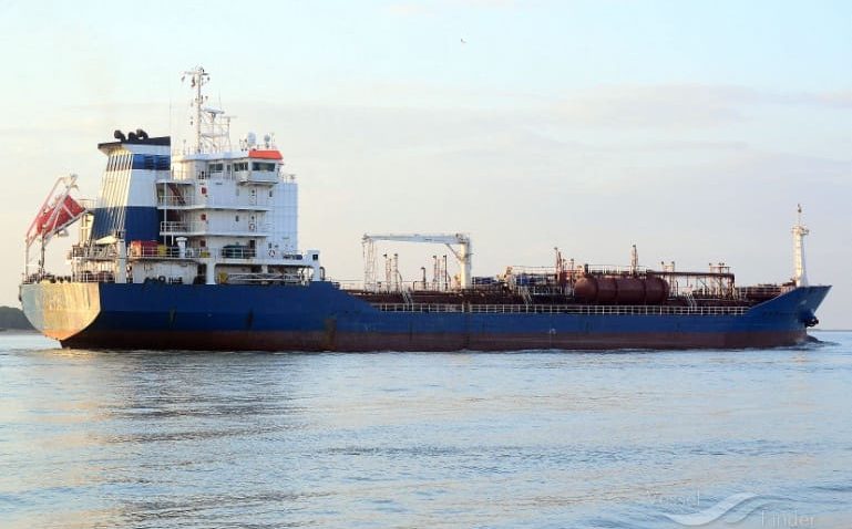 Tanker catches fire near Romania's Sulina port following suspected drone attack