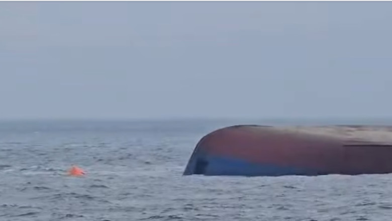 Ship struck by suspected drone attack in Black Sea
